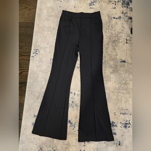 Halara Black Flare Stretch Trousers, Small, NWT